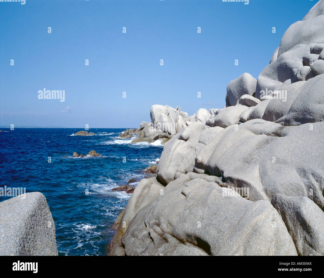 Granite formation, Capo Testa, Sardinia, Italy Stock Photo Alamy
