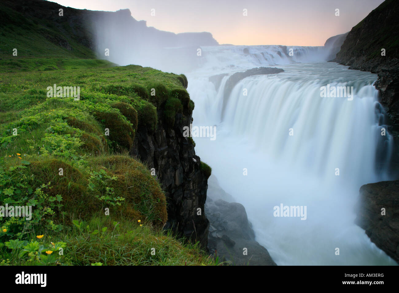 iceland-gullfoss-waterfall-island-hi-res-stock-photography-and-images