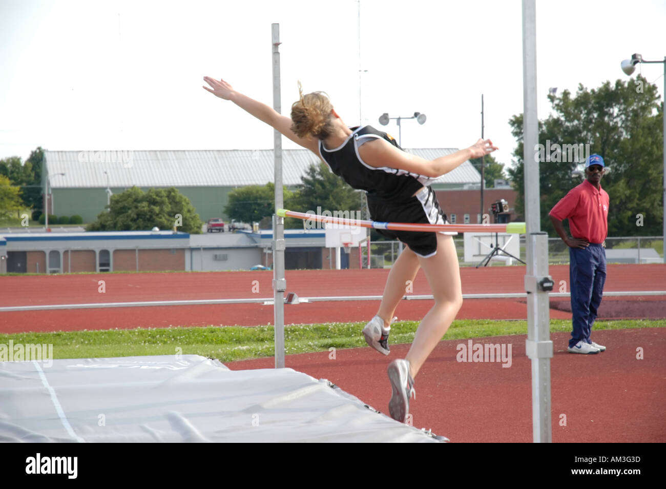 High jumper bar hi-res stock photography and images - Alamy