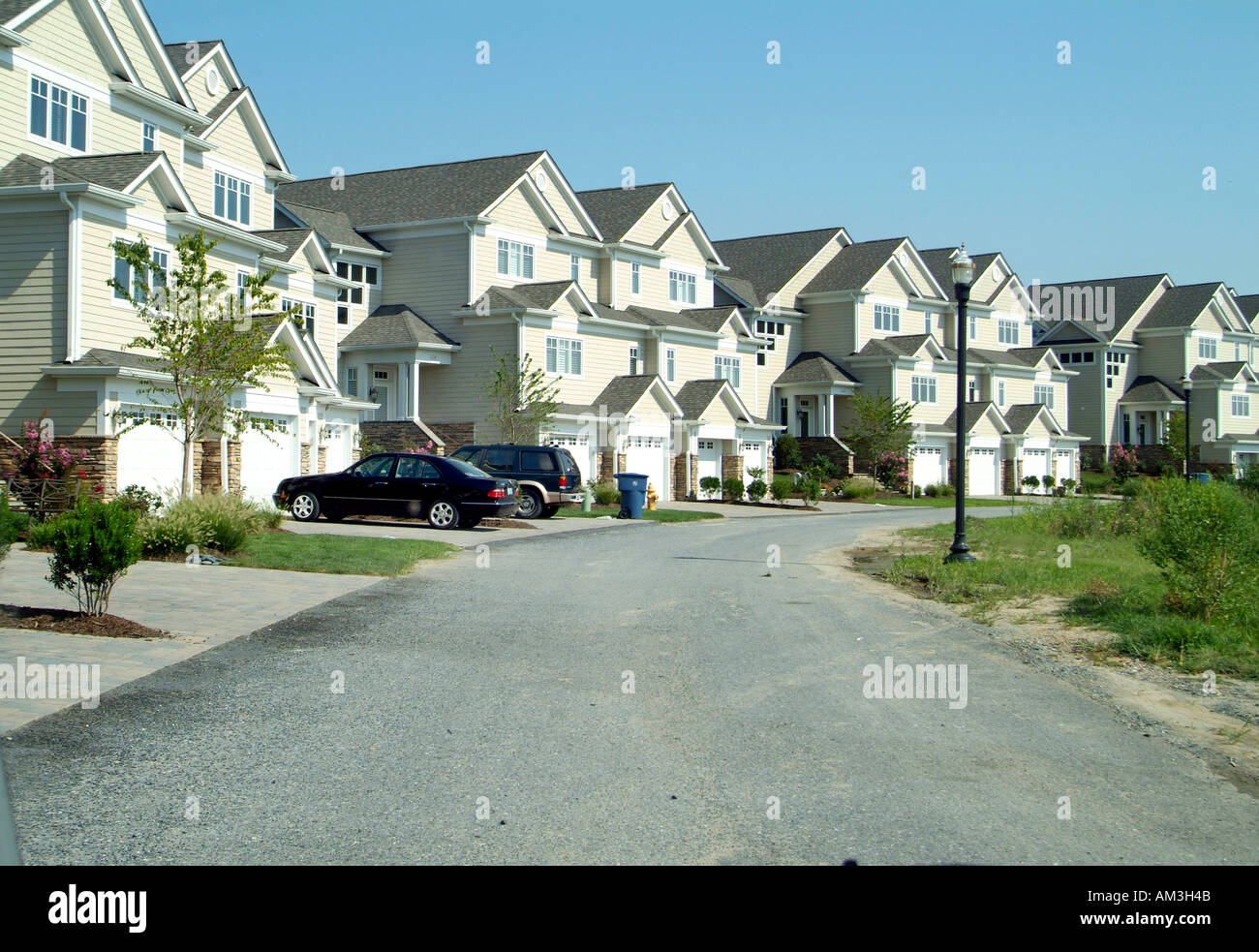 Housing development in Kent Island Md USA Stock Photo Alamy