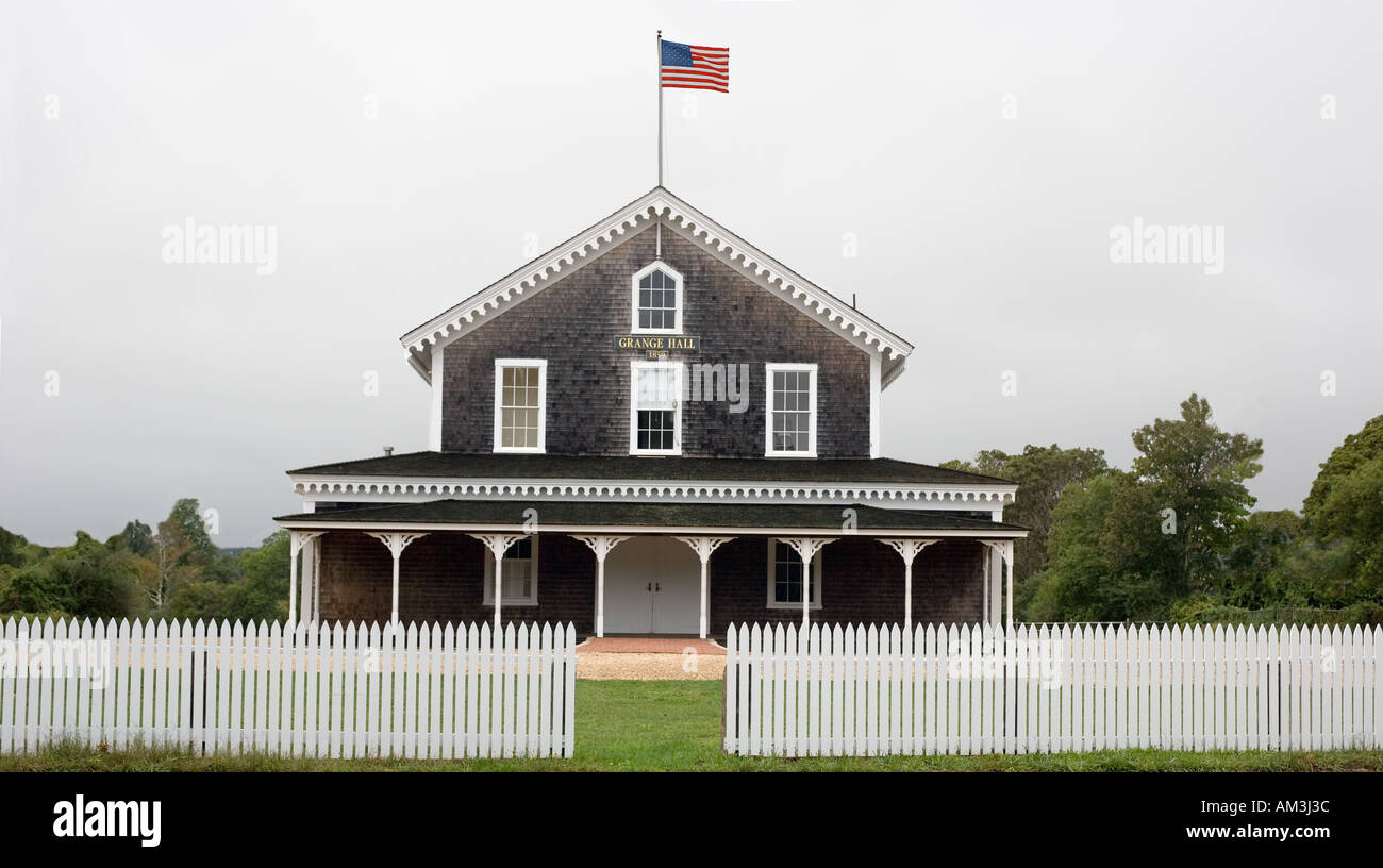 Country Grange Hall Stock Photo Alamy