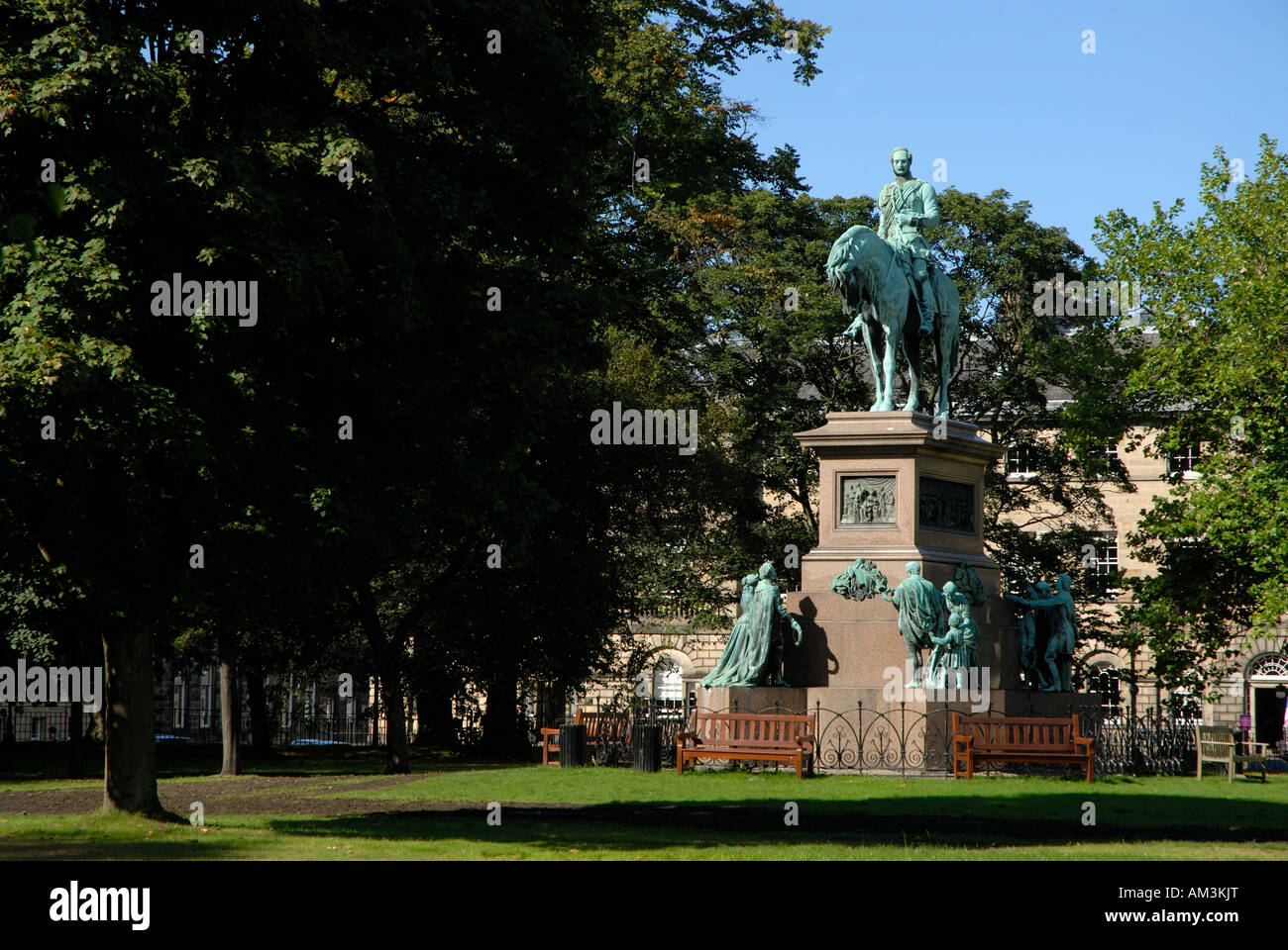 charlotte square gardens edinburgh scotland Stock Photo Alamy