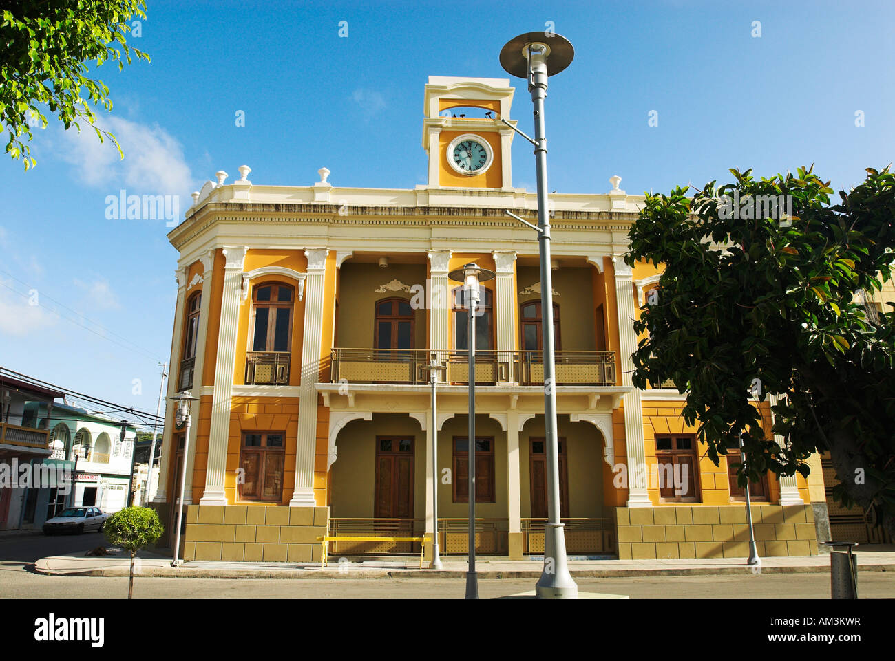 Guanica city hall Puerto Rico USA Stock Photo Alamy