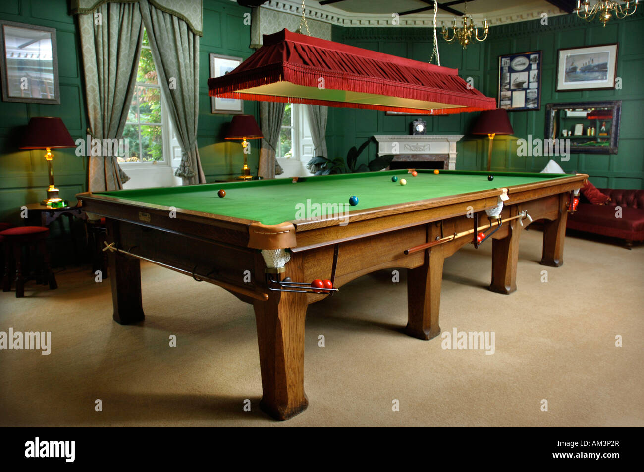 Billiard Room Stock Photos & Billiard Room Stock Images Alamy
