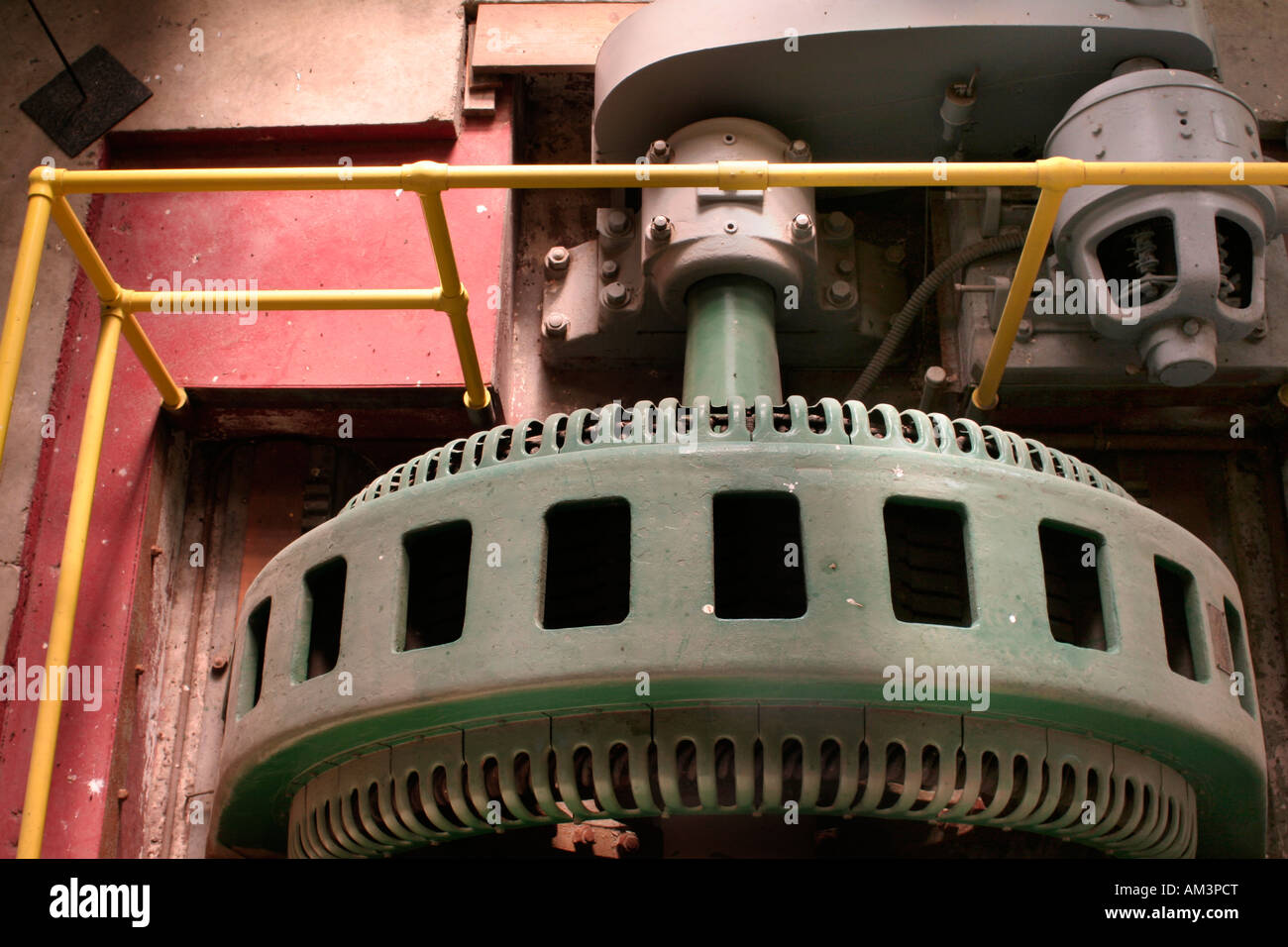 Electric Generator, Reeve Iowa REA Plant Stock Photo Alamy