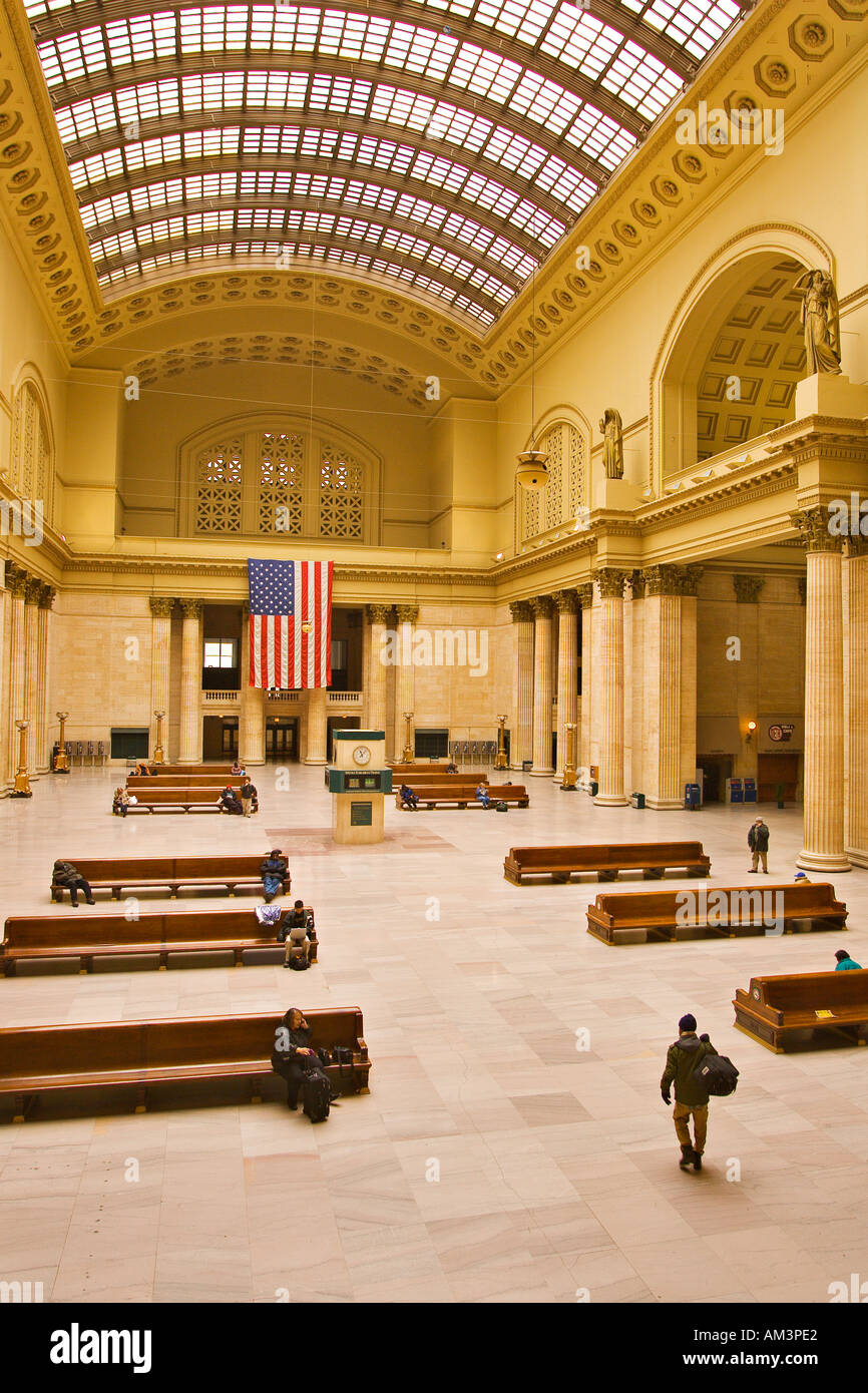 Chicago Union Station Stock Photo Alamy