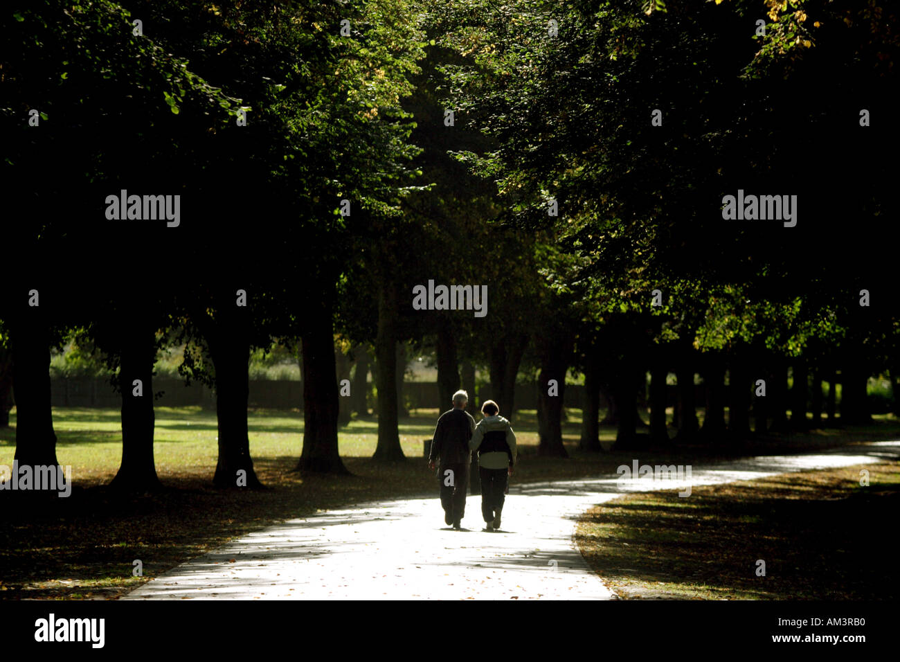 Himley Hall Park Dudley U K Stock Photo