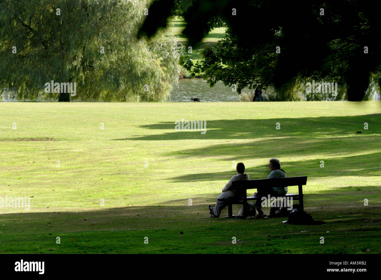 Himley Hall Park Dudley U K Stock Photo