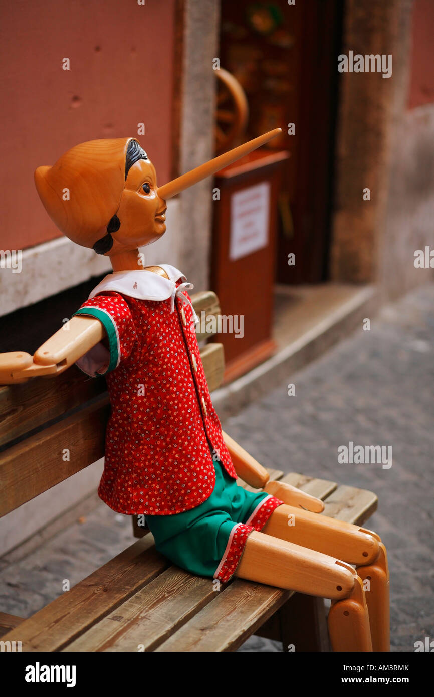 Pinocchio, Rome, Italy Stock Photo