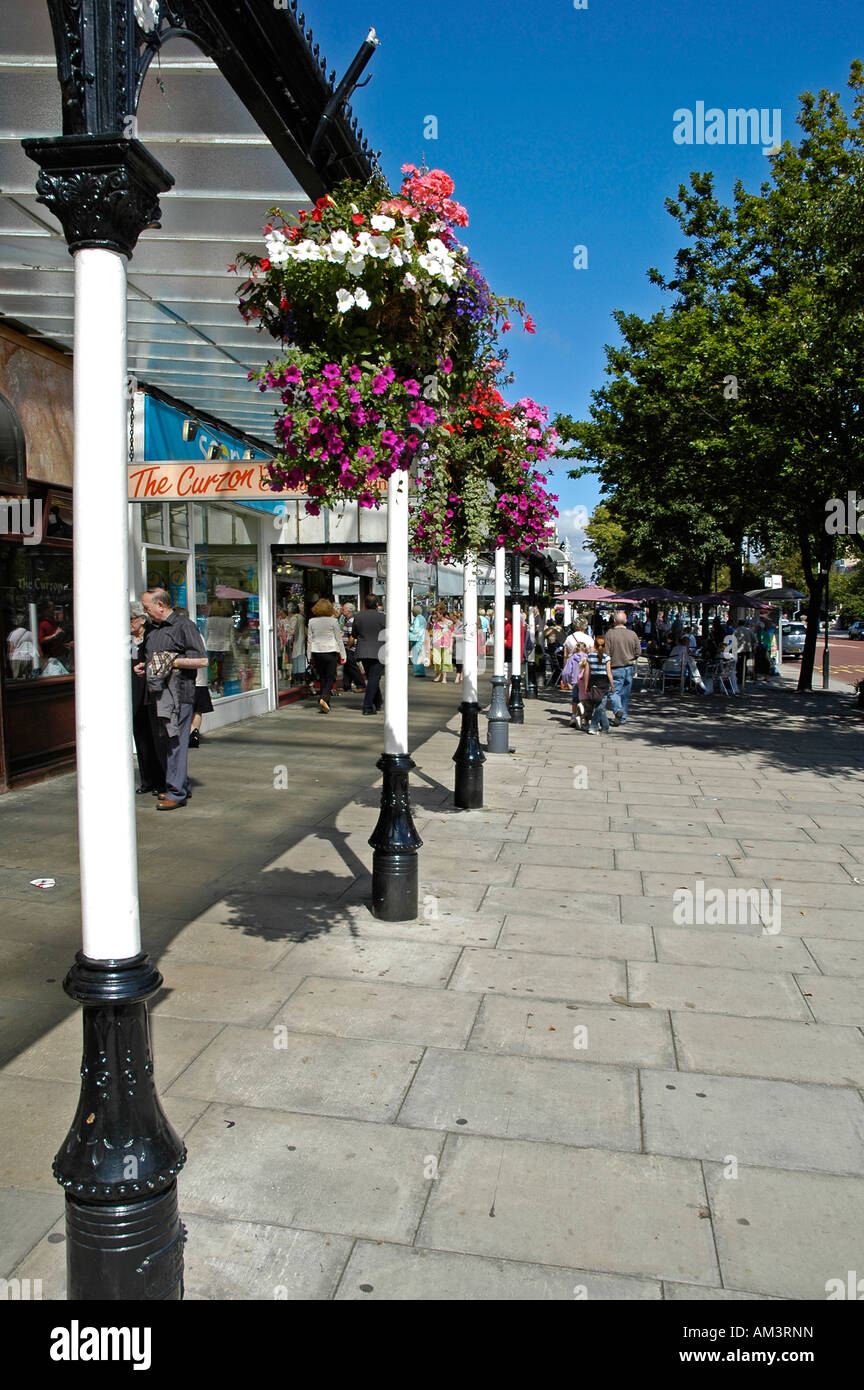 lord street ,southport,england Stock Photo