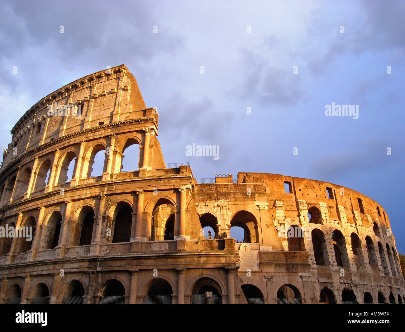 Colosseum Rome Italy Europe Stock Photo