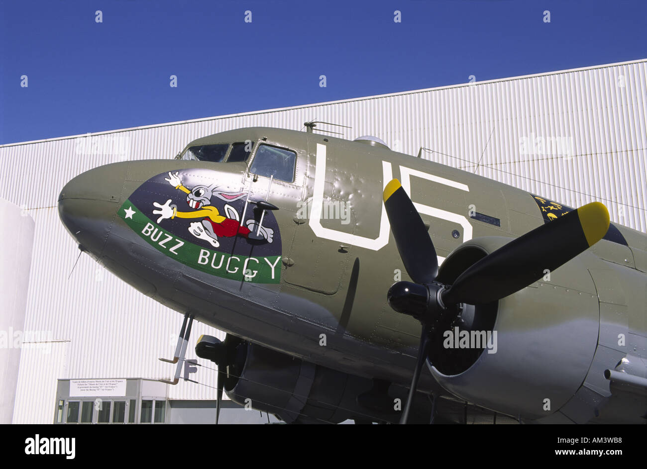 Douglas C-47A Skytrain Stock Photo