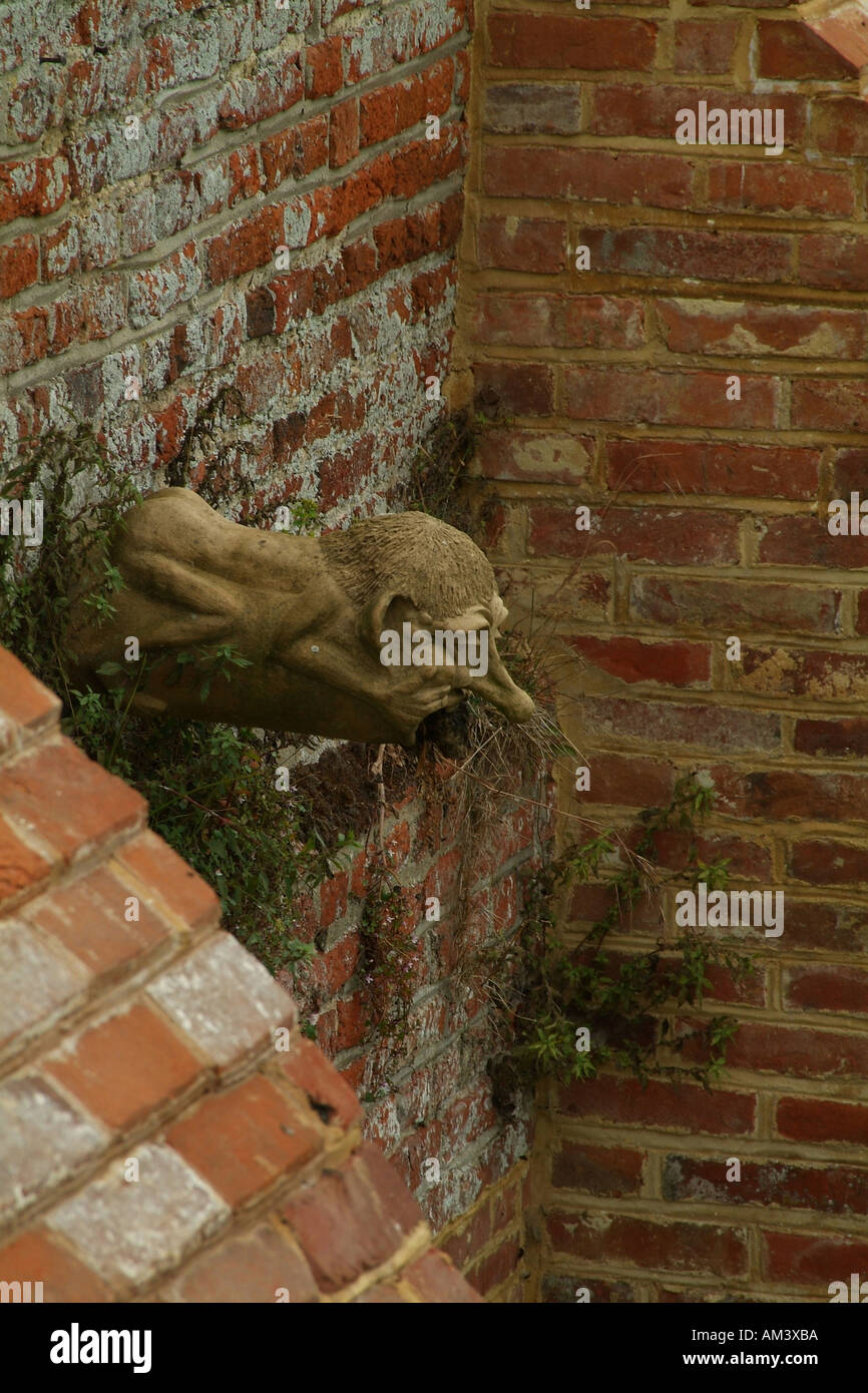 Gargoyle Kentwell Hall Stock Photo