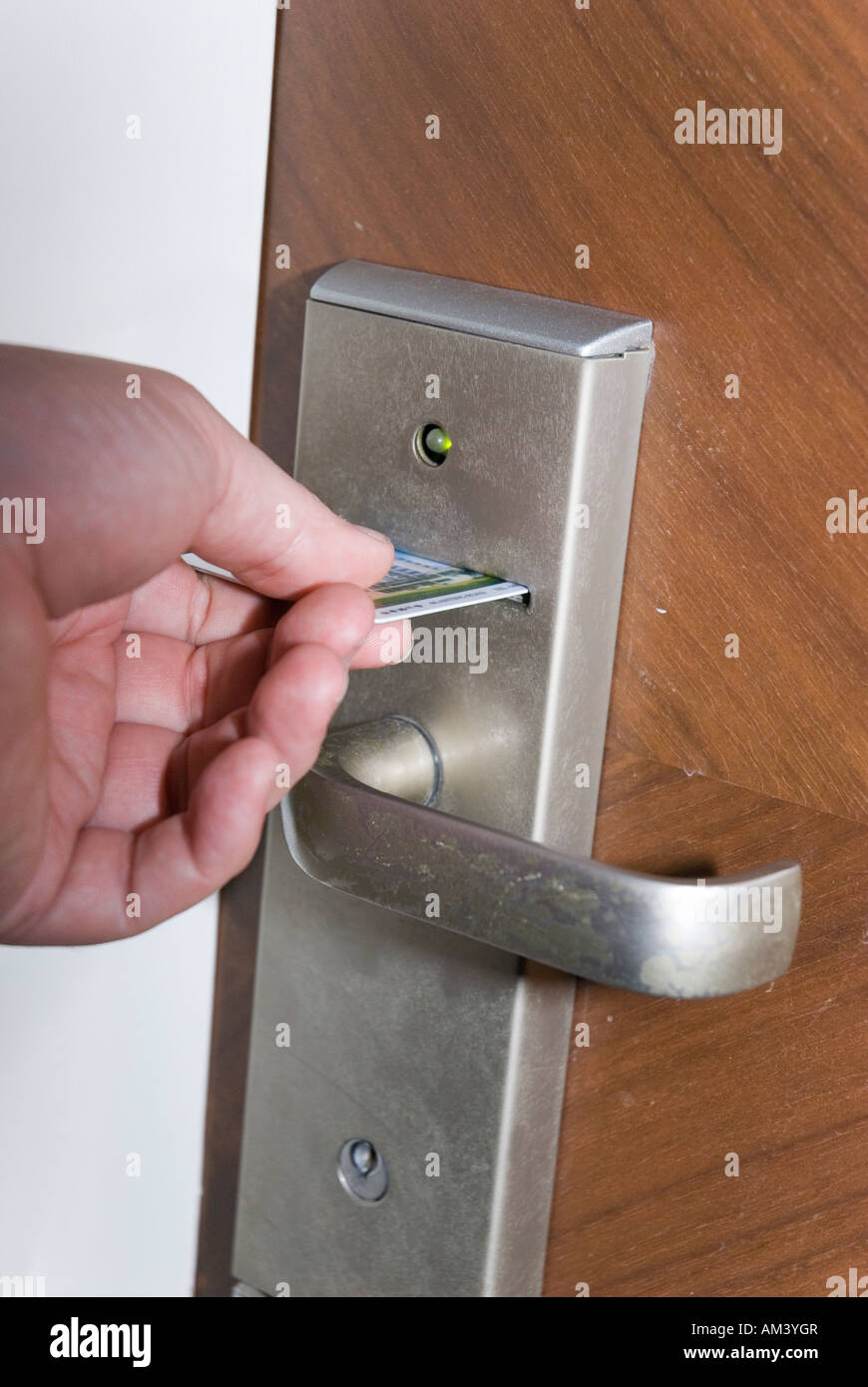 Hotel door key card in Shanghai China Stock Photo Alamy