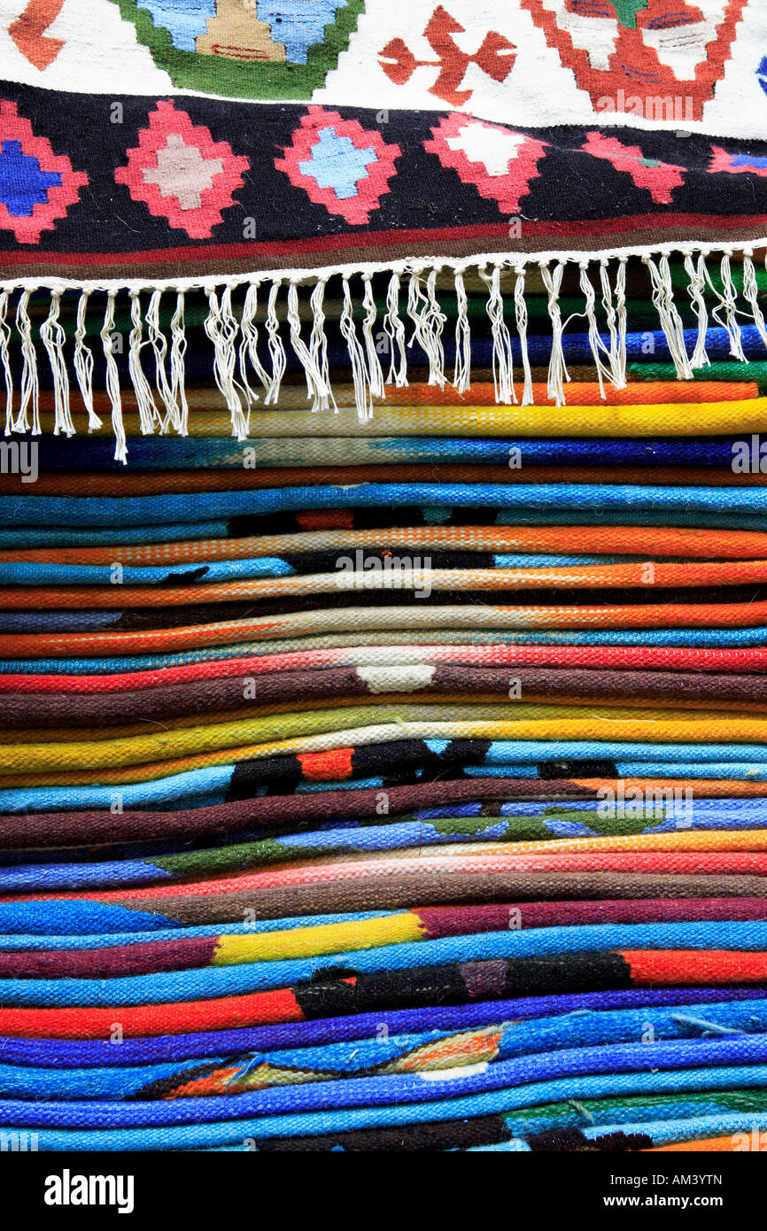 Egypt, Cairo, kilim carpets Stock Photo Alamy