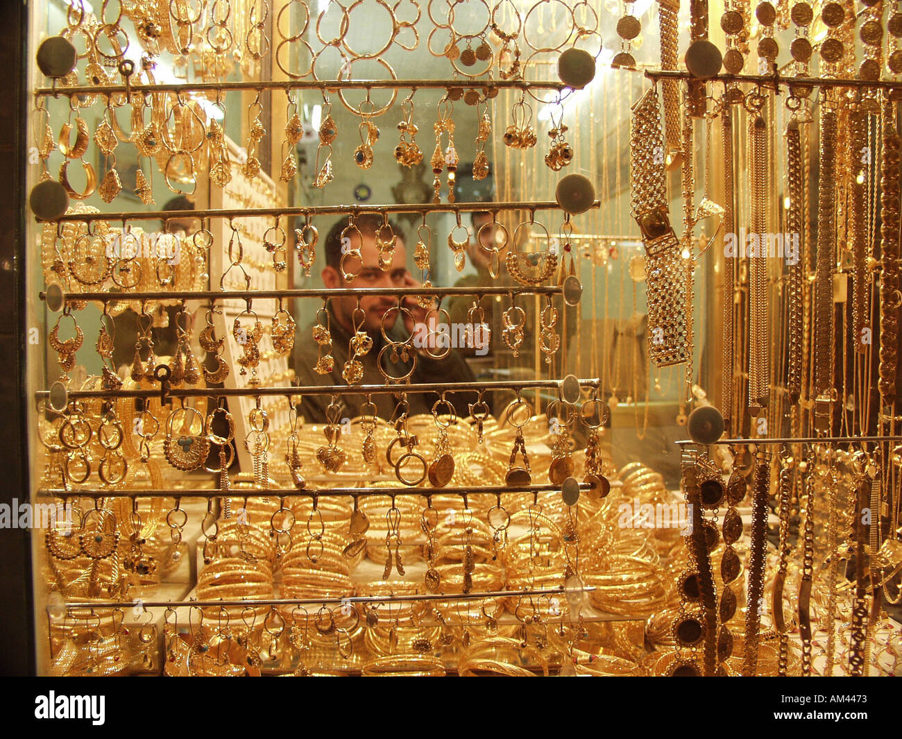 Sulimaniyah Kurdistan Iraq Osman Pasha Market Gold Stock Photo Alamy