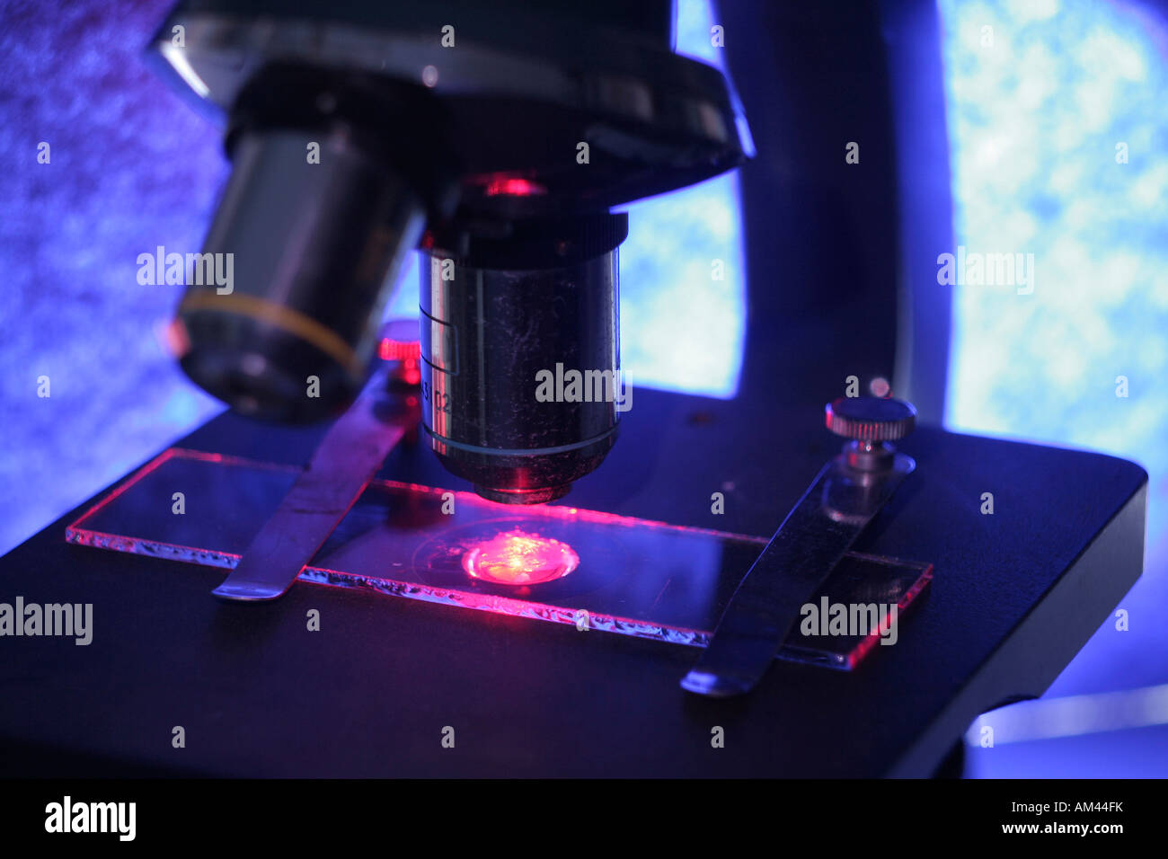 Optical Lab Microscope Stock Photo Alamy