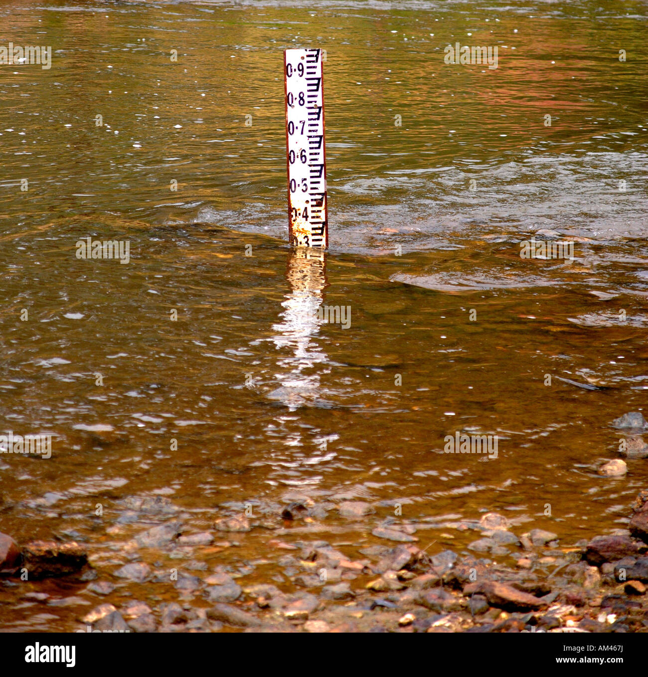 Water Level Measurement Gauge Hi Res Stock Photography And Images Alamy