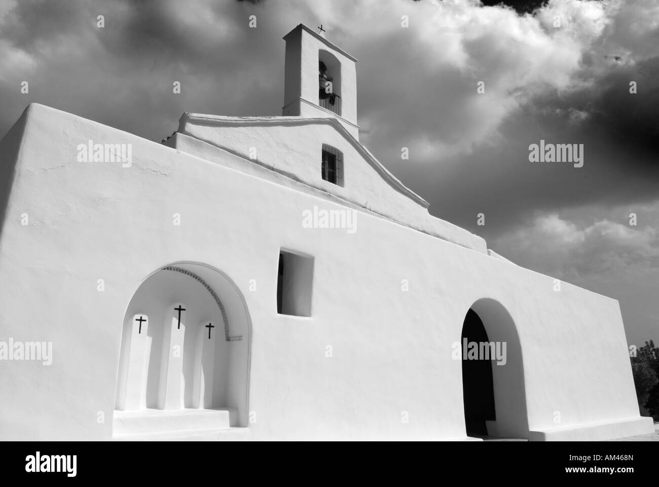 Sant Llorenc de Balafia, Ibiza, Balearics, Spain, Mediterranean, Europe Stock Photo