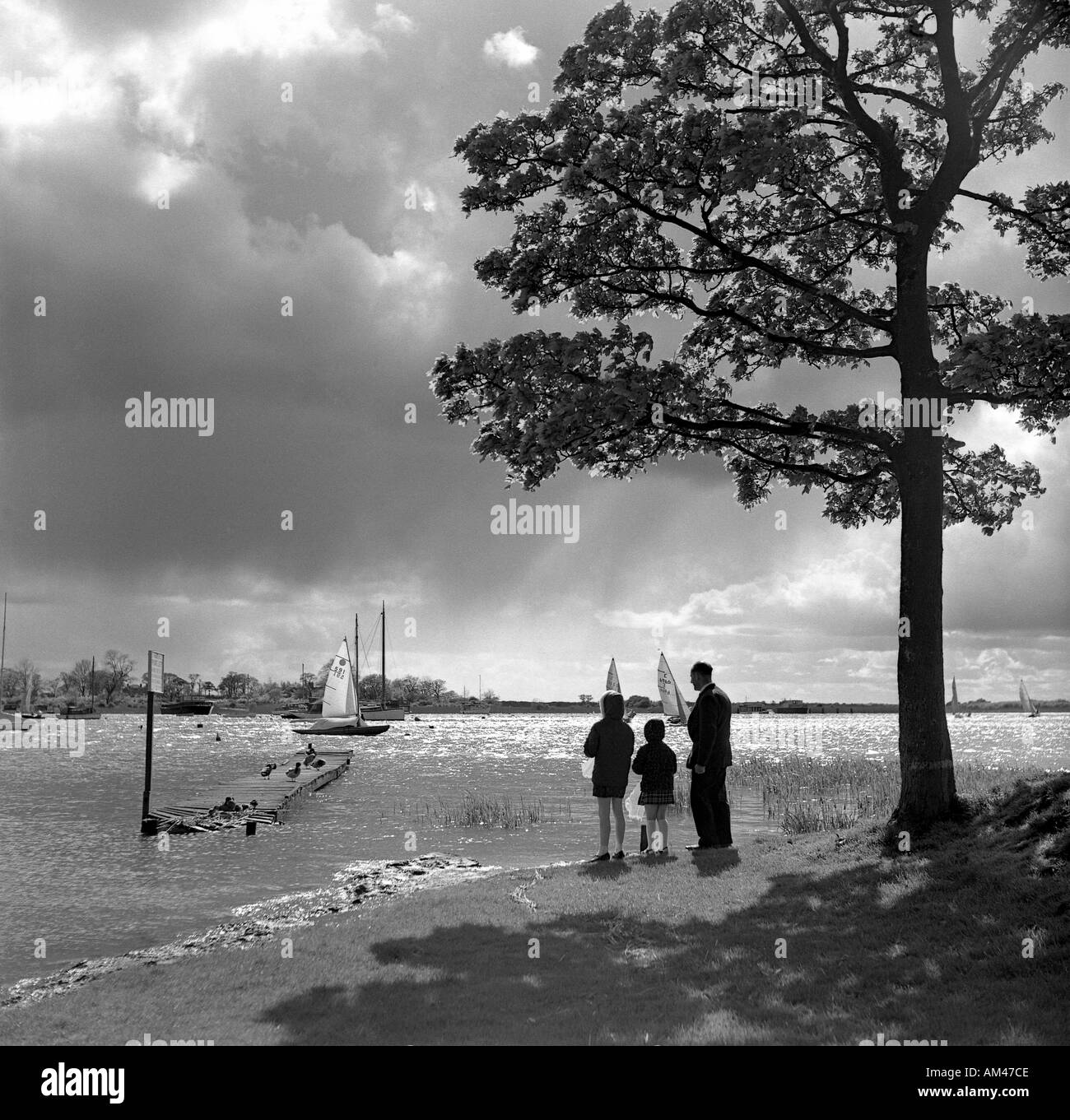 Oulton broad Black and White Stock Photos & Images Alamy