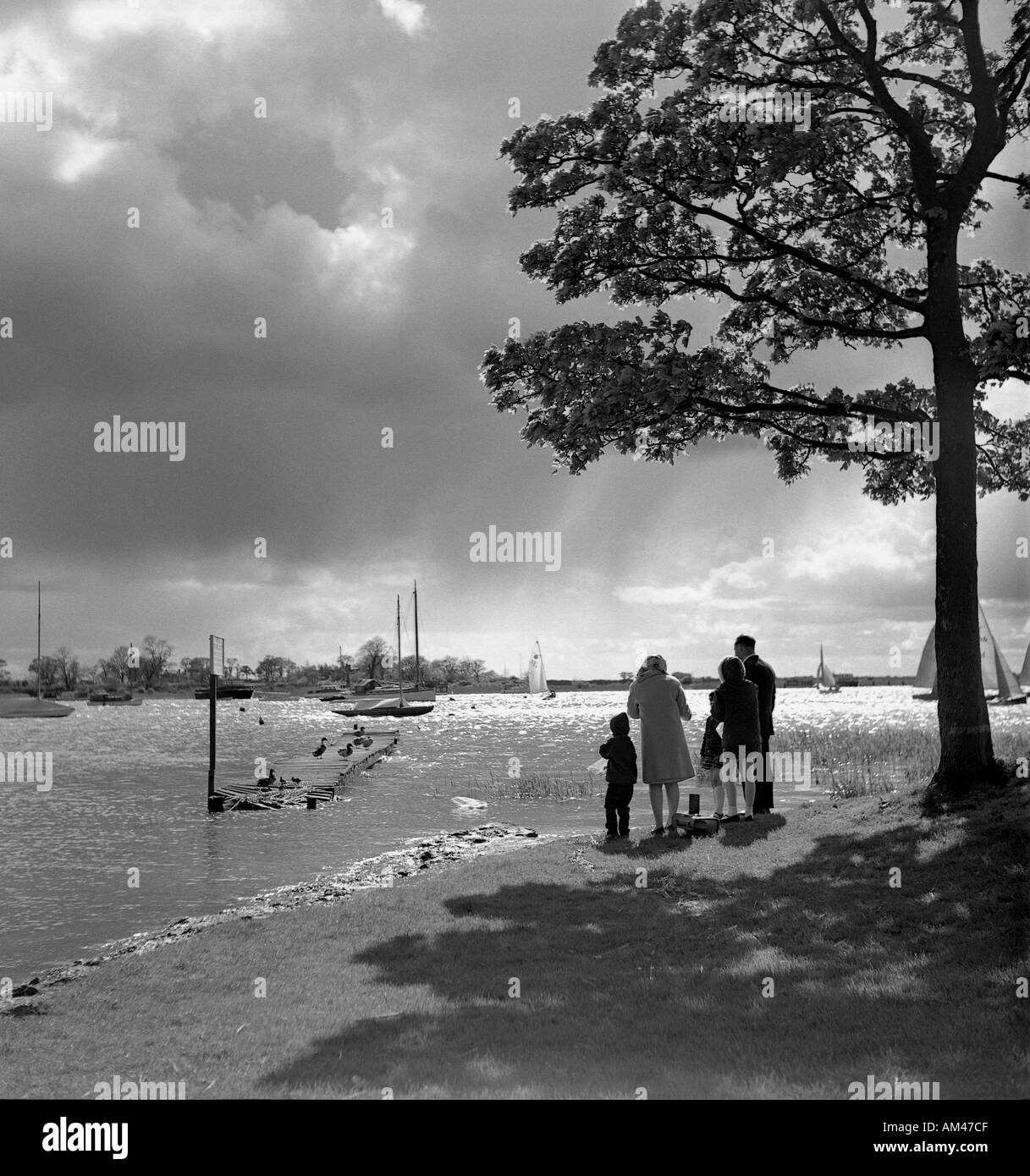 Oulton broad Black and White Stock Photos & Images Alamy