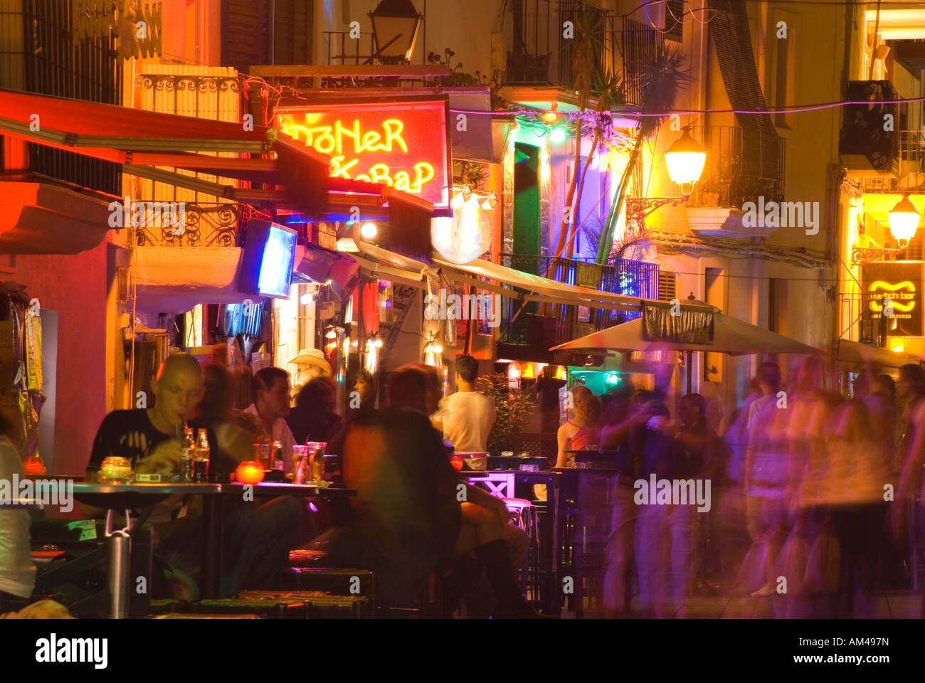 images Nightlife Ibiza Town https www alamy com stock photo nightlife in ibiza town ibiza balearic islands spain mediterranean 15143720 html