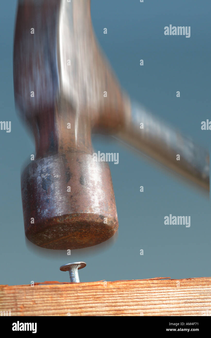 Hammer strike hires stock photography and images Alamy