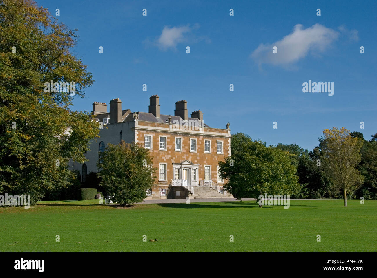 Donabate House a stately home in north county Dublin Ireland open to