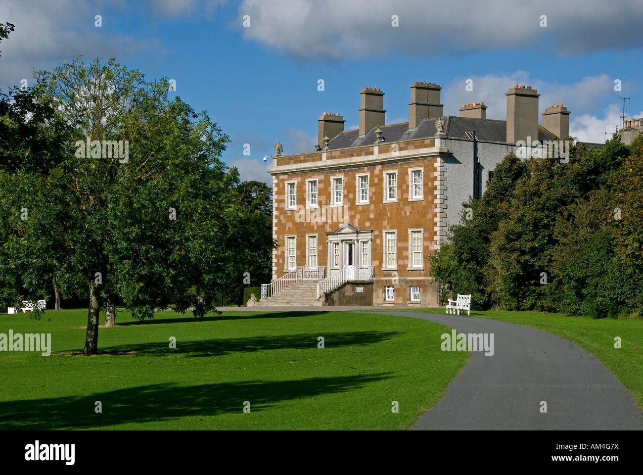 Newbridge House, a stately home in north county Dublin, Ireland, open