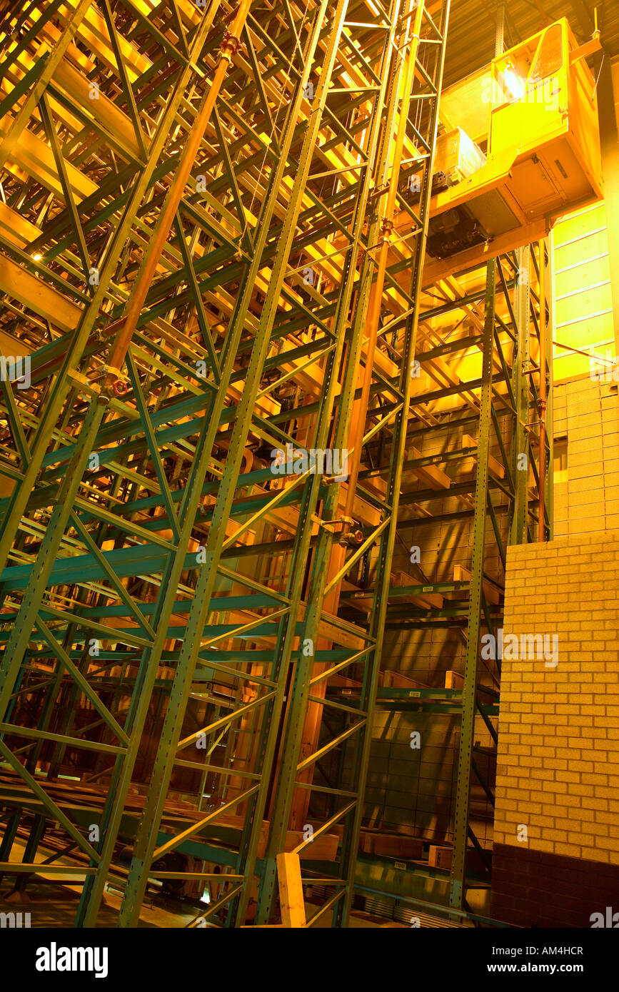 Bookbindery, binding books company. Bindery bindings of magazines Stock