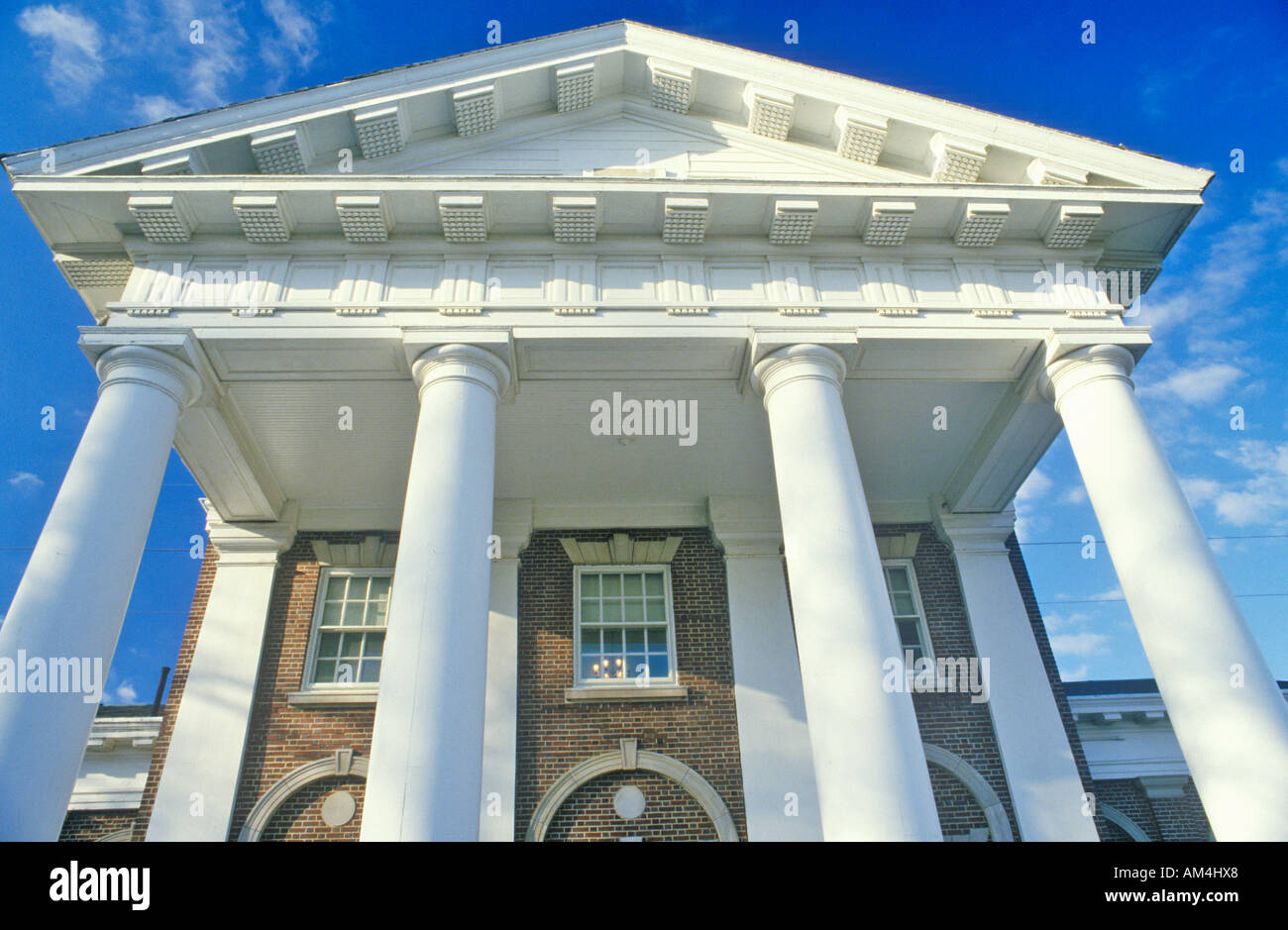 Historic District in the state s capital of Dover Delaware Stock Photo