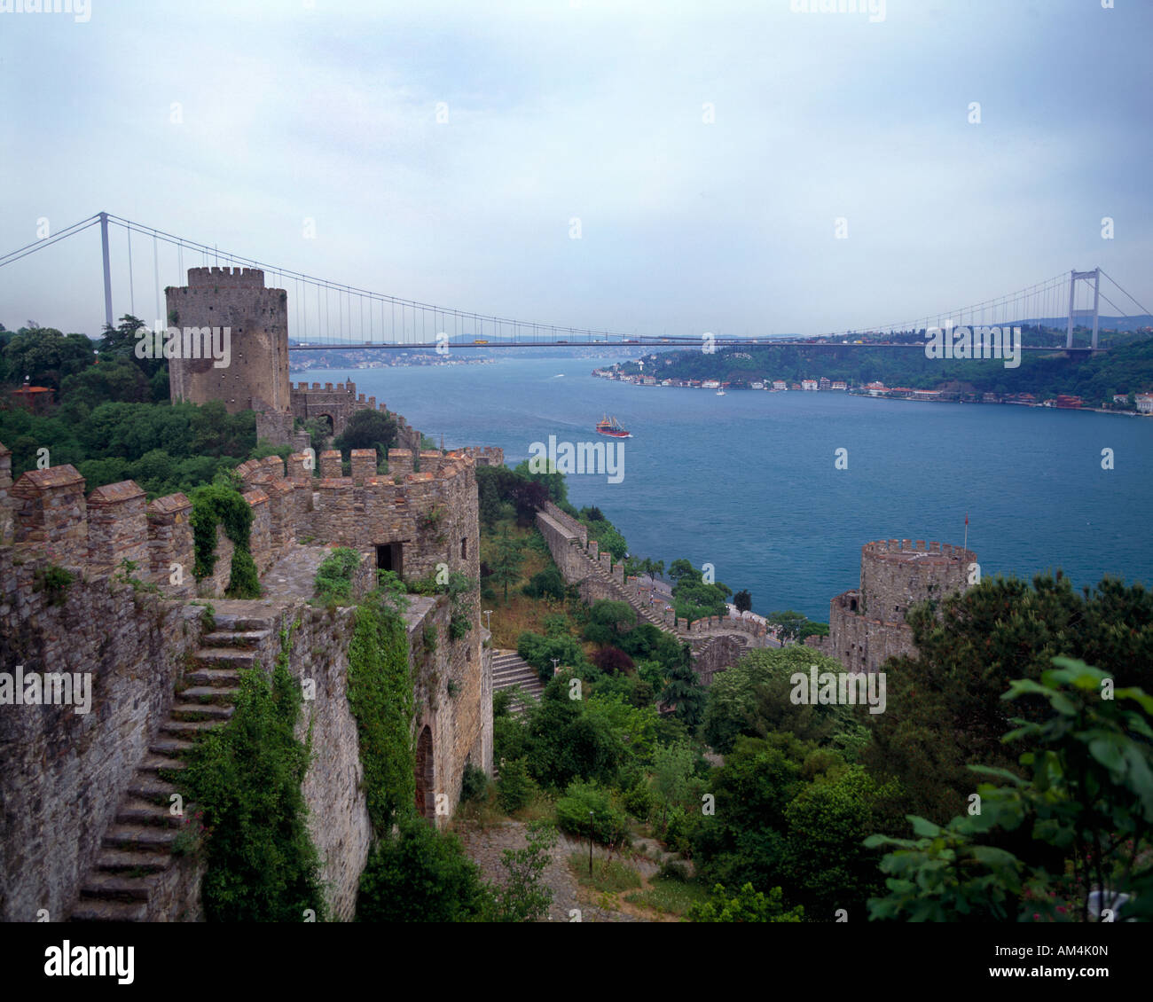 Rumeli Castle Istanbul Turkey Stock Photo