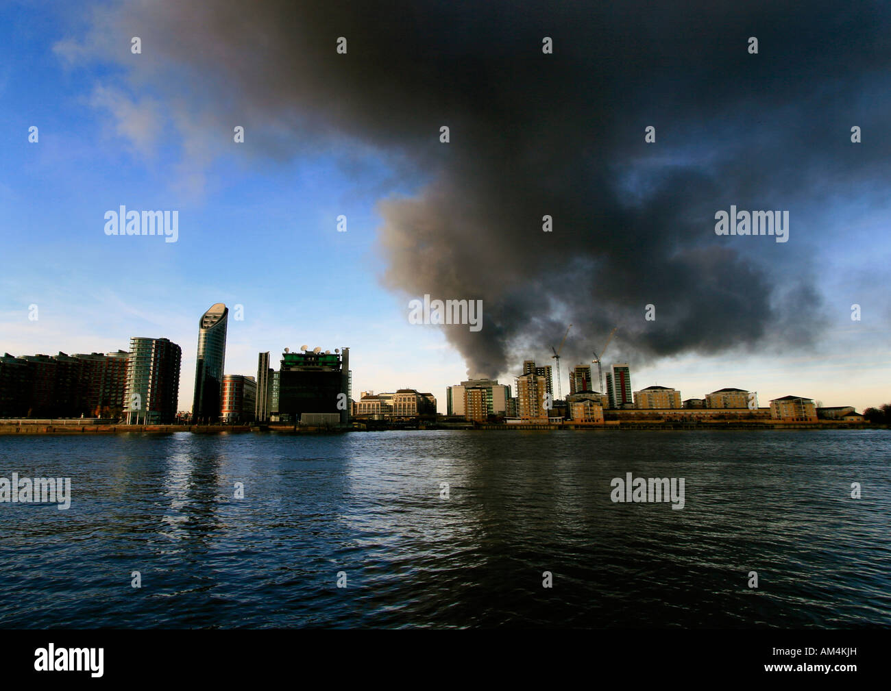 The fires of South London, November 2007 Stock Photo Alamy
