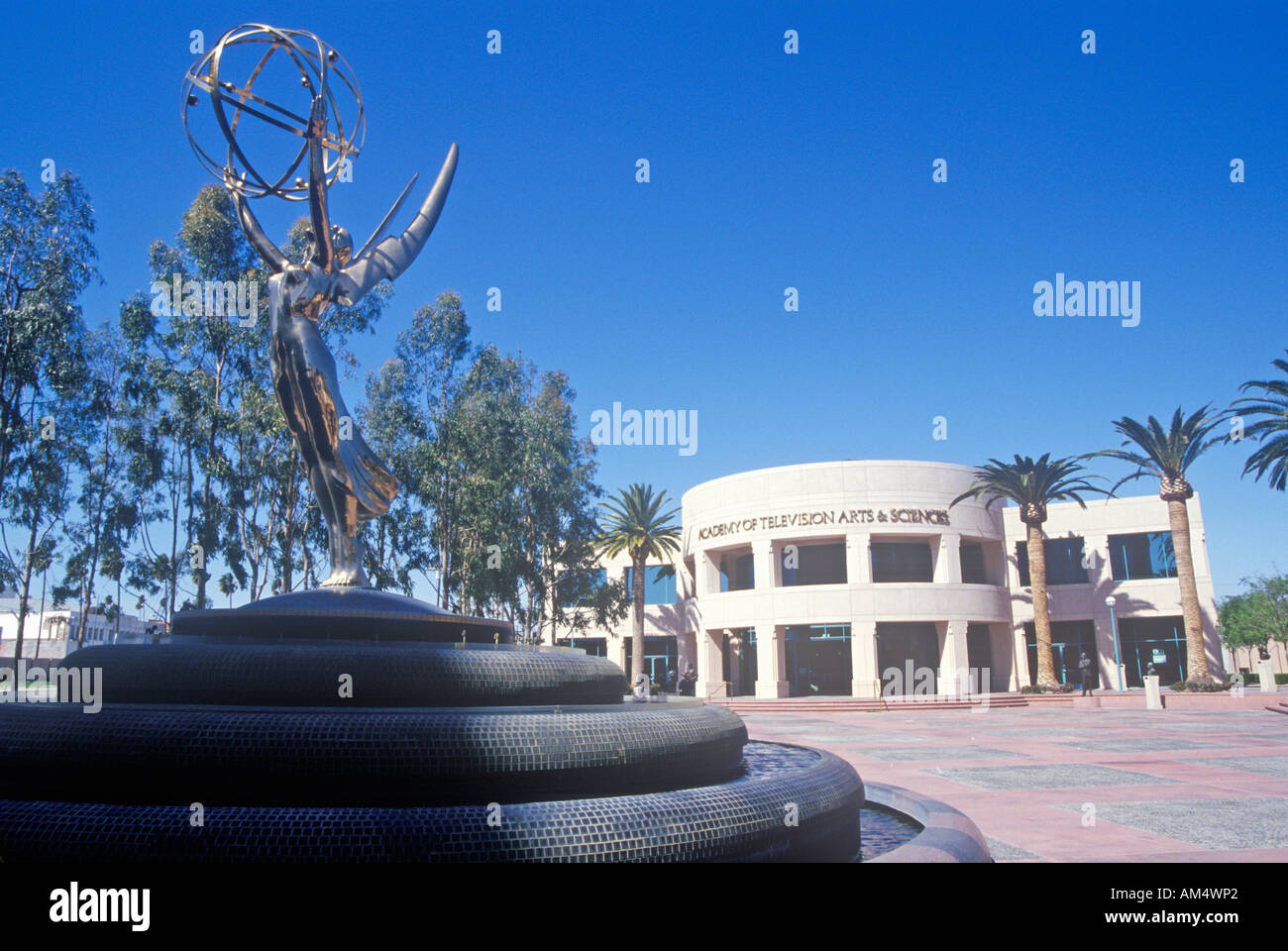 Academy Of Television Arts Science building in Los Angeles California Stock Photo