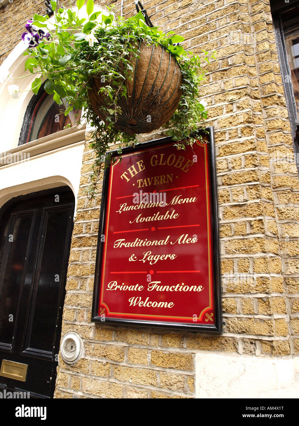 The Globe Tavern Borough Market London SE1 Stock Photo