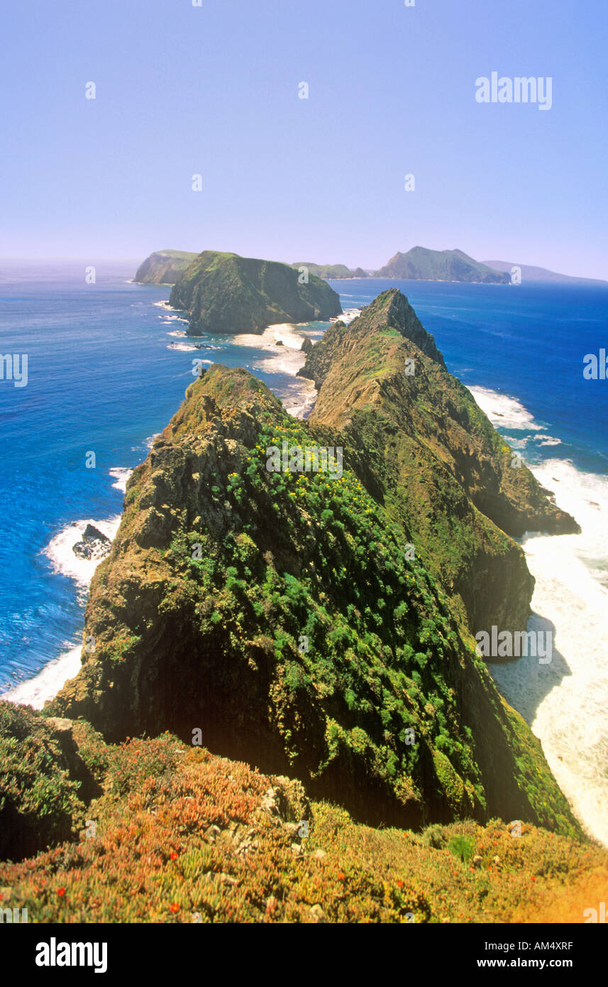 Inspiration Point on Anacapa Island Channel Islands National Park California Stock Photo