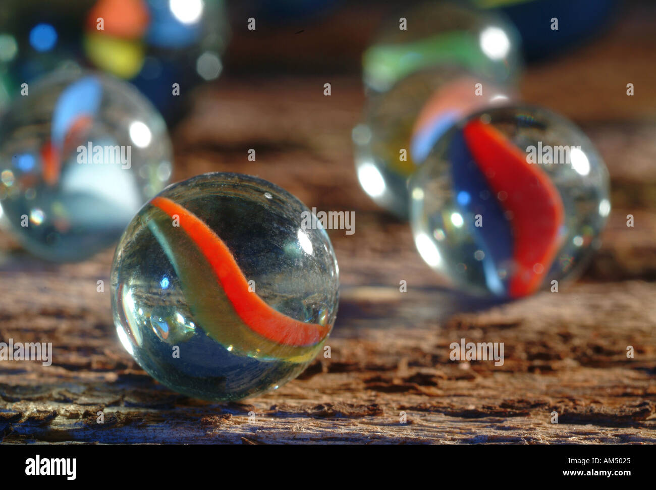 Glass crystal or cats eye marbles Stock Photo Alamy