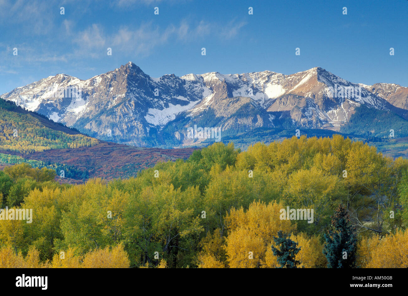 Wilson Peak in the Sneffels Mountain Range Dallas Divide Last Dollar