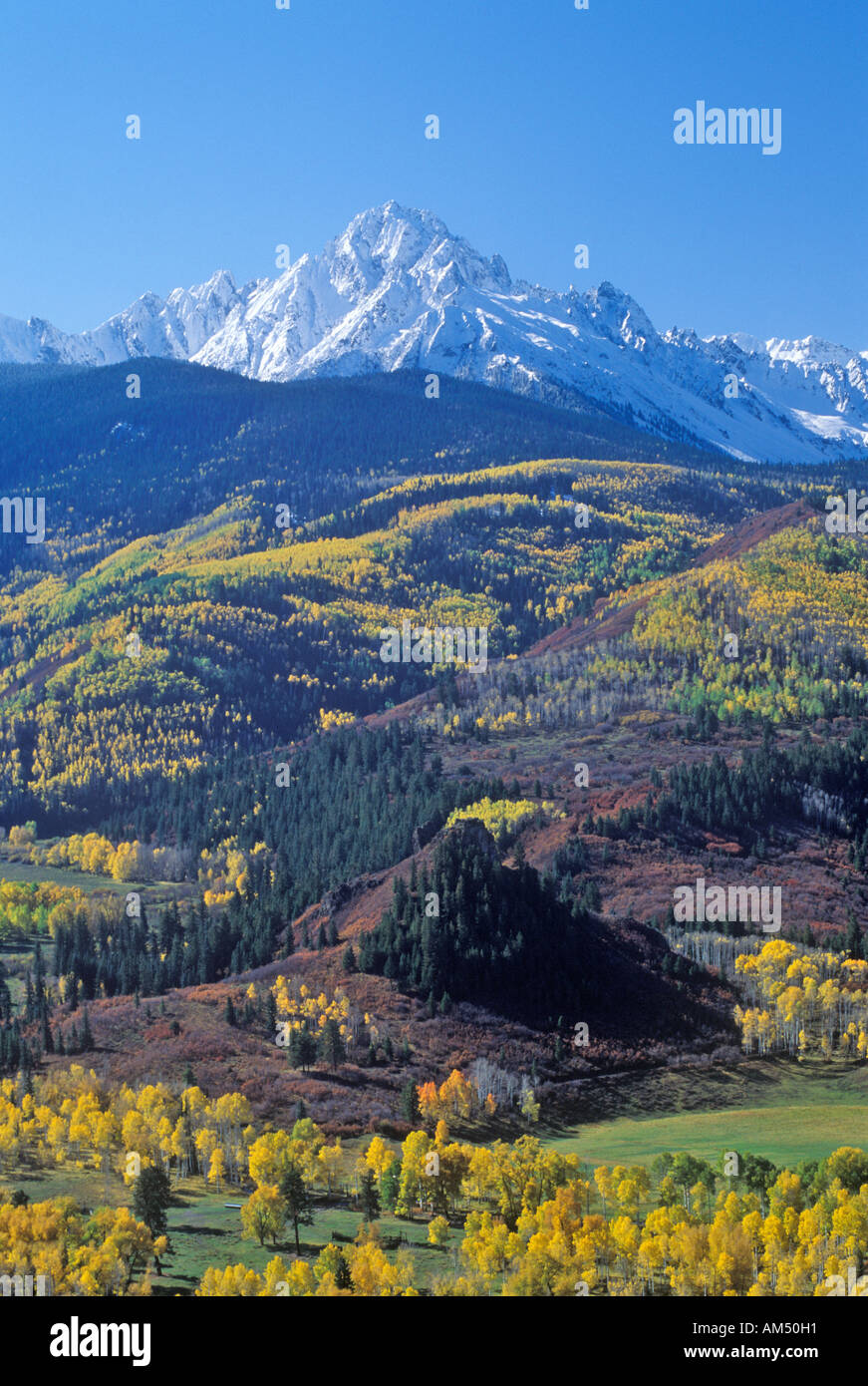 Wilson Peak in the Sneffels Mountain Range Dallas Divide Last Dollar