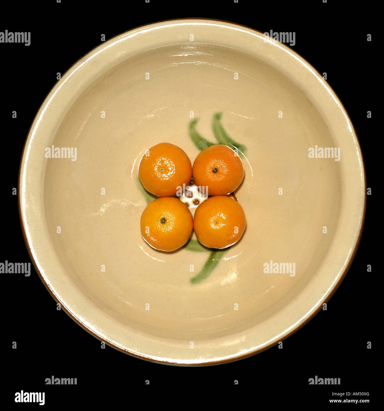 Sorbet Resin Large Round Bowl in Tangerine main image 0