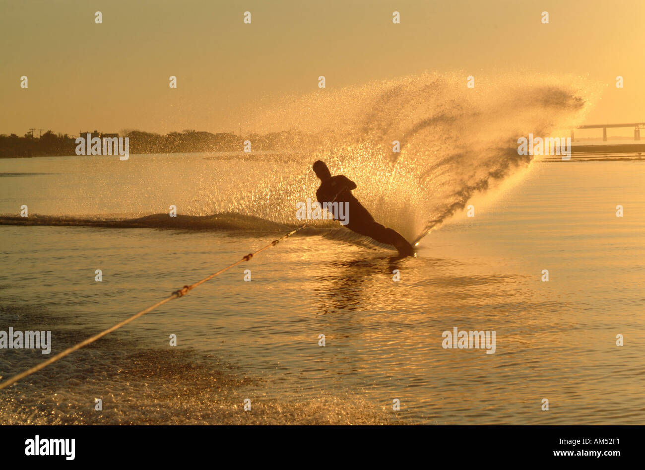 slalom water skiing Stock Photo 1331952 Alamy