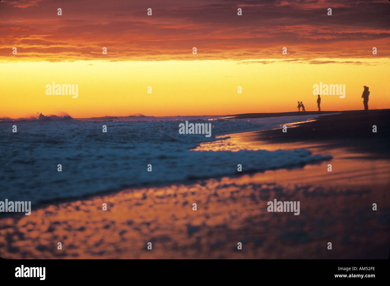 Colorful sunset ocean coast hi-res stock photography and images - Alamy
