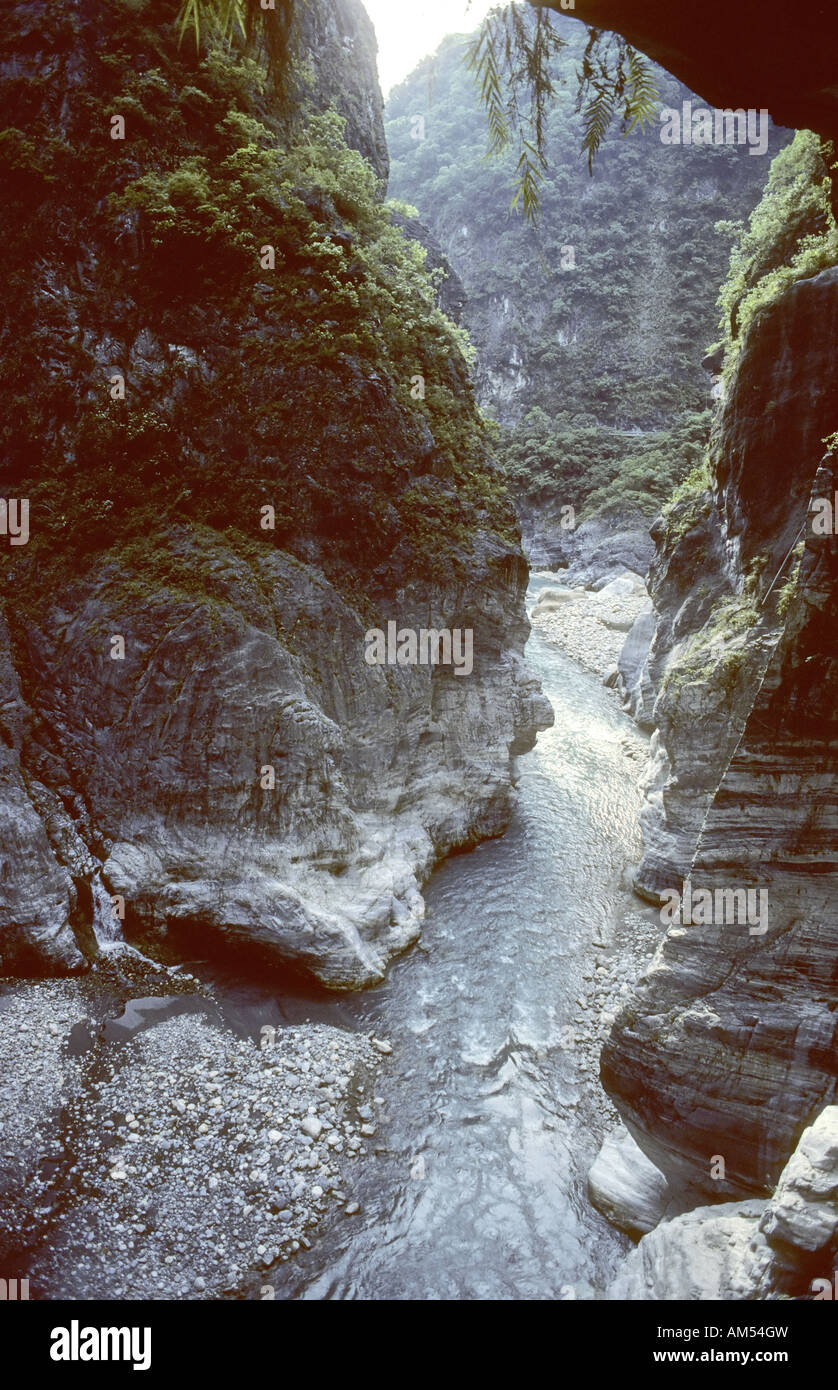 Taroko Gorge Taiwan Stock Photo