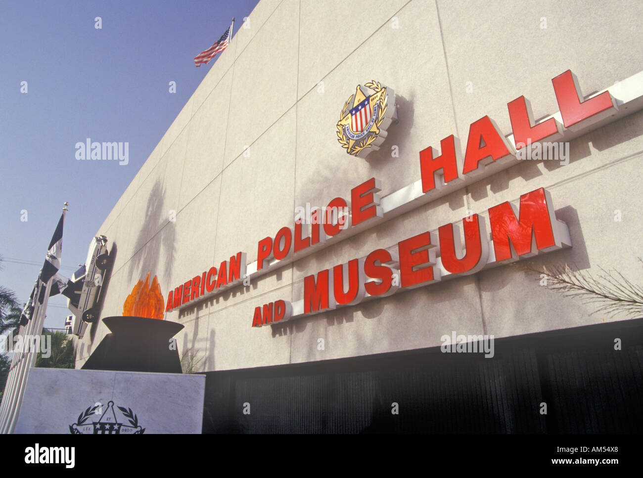 American Police Hall of Fame and Museum Miami Florida Stock Photo