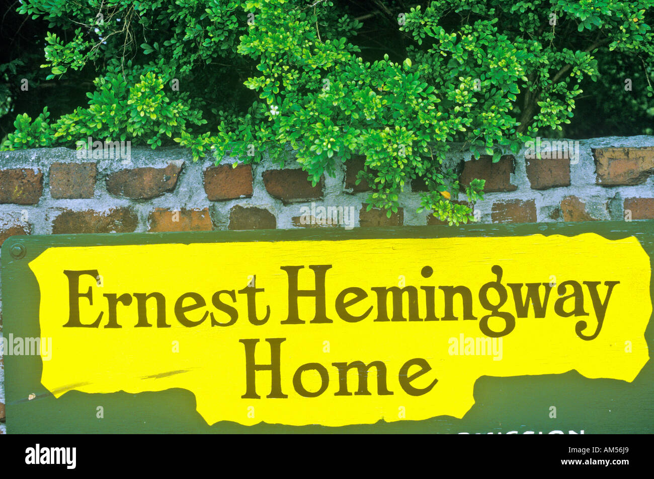 The Ernest Hemingway Home and Museum Key West Florida Stock Photo Alamy