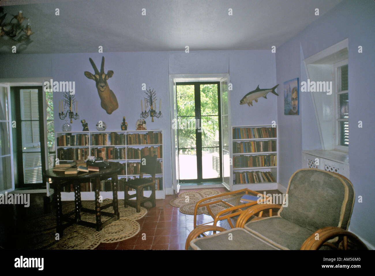 The Ernest Hemingway Home and Museum Key West Florida Stock Photo Alamy