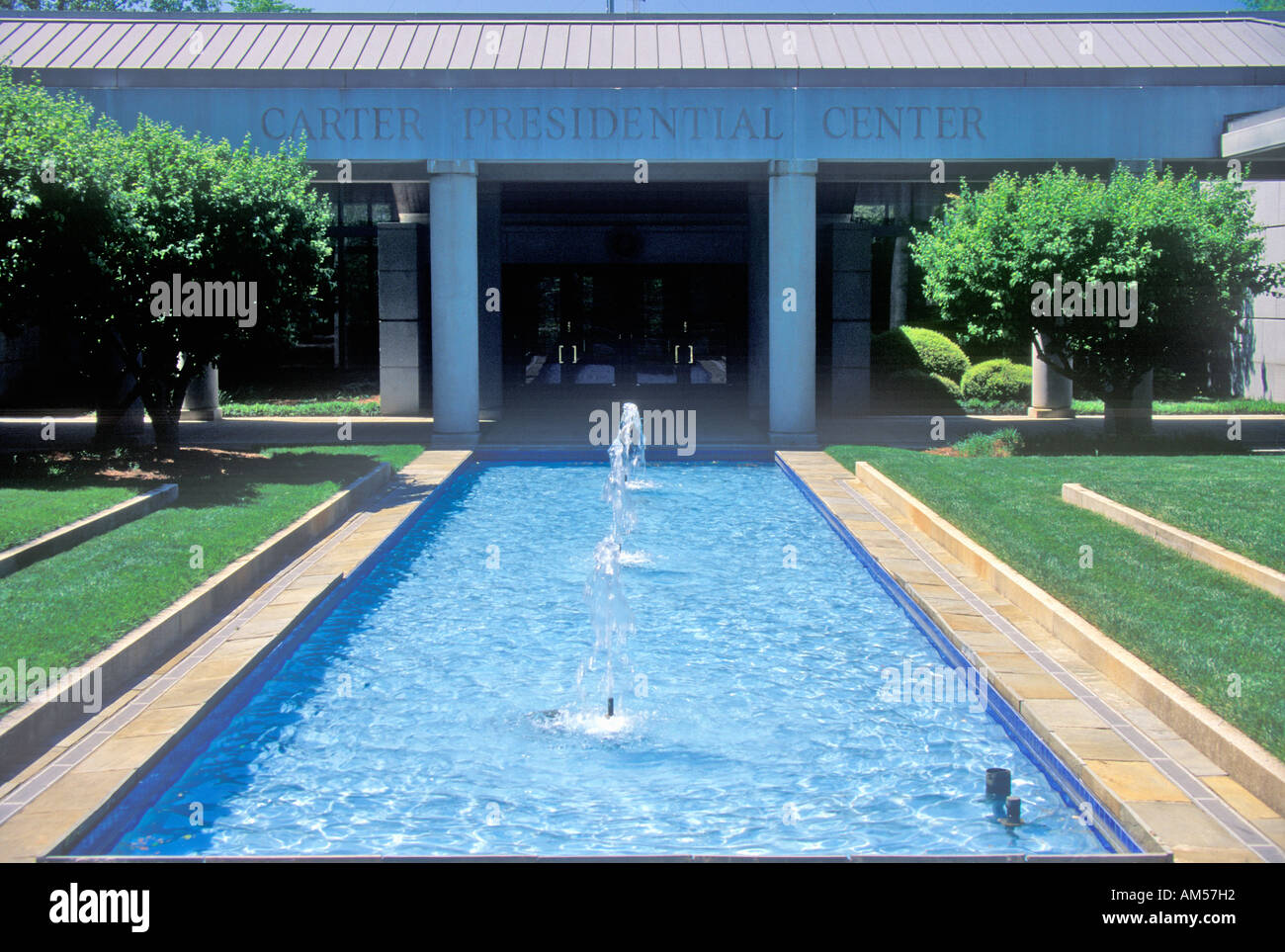 Jimmy Carter Presidential Center Atlanta Georgia Stock Photo - Alamy