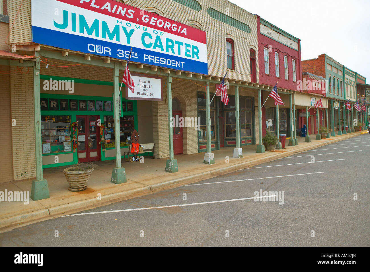 Carter home in plains hires stock photography and images Alamy