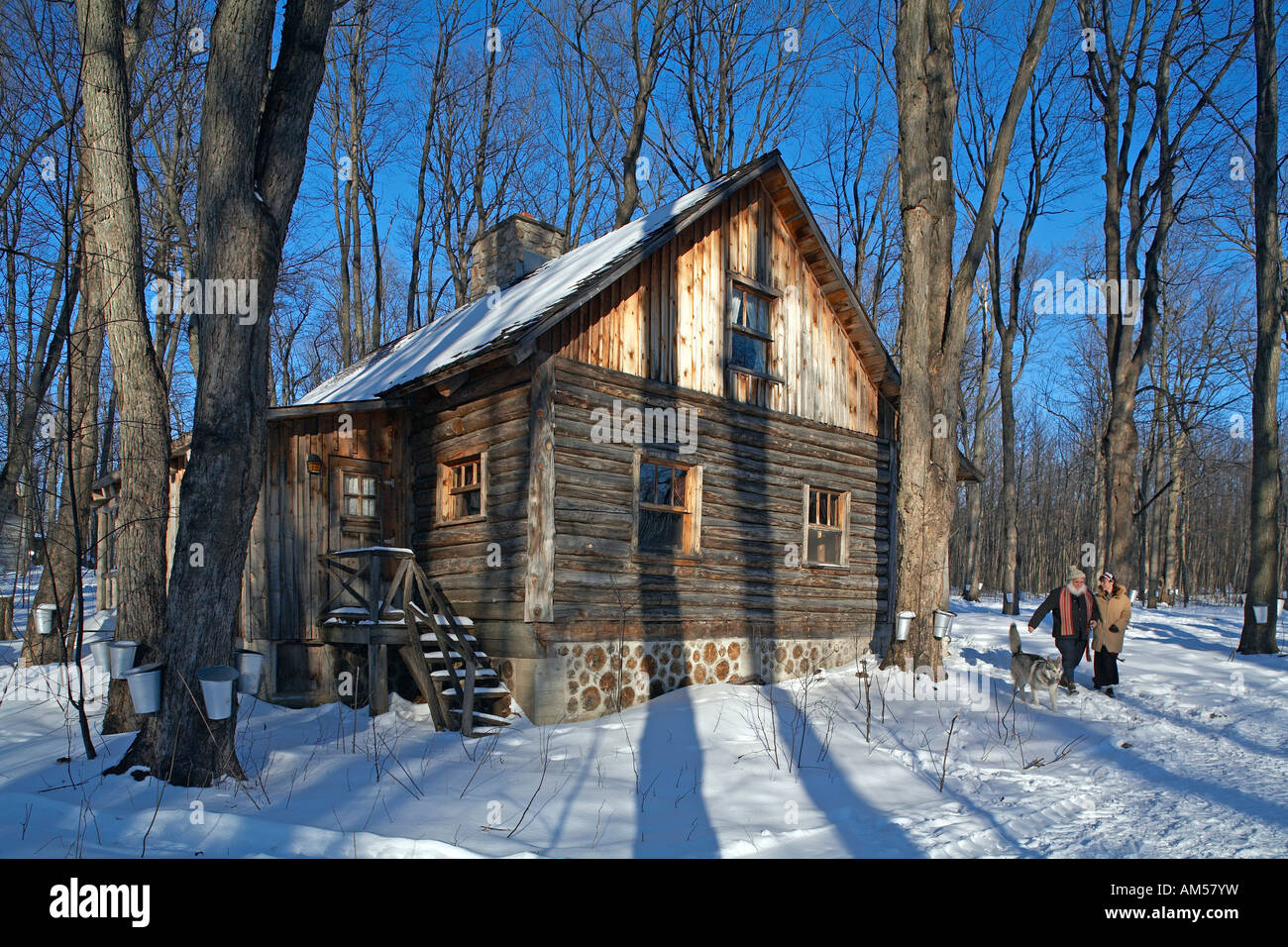 Canada, Quebec Province, Monteregie Region, Rigaud, La Sucrerie de la