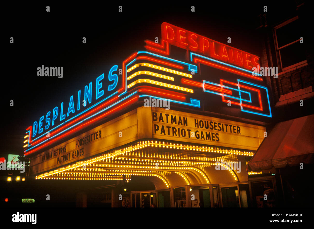 Movie marquee hi-res stock photography and images - Alamy